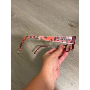 Dolce & Gabbana DG3088 Red Leopard Print Eyeglasses Frames Womens 53-16-135
